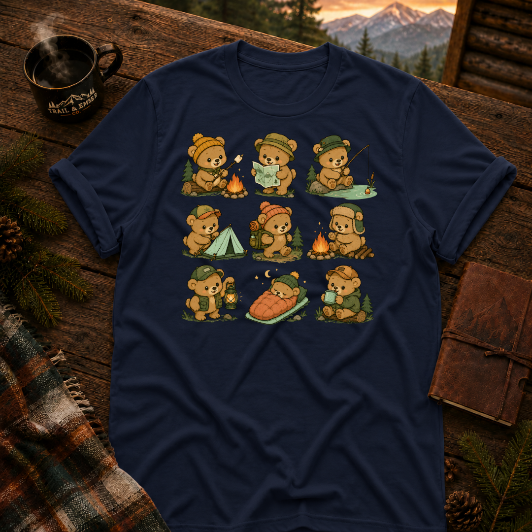 Camping Bears T-Shirt