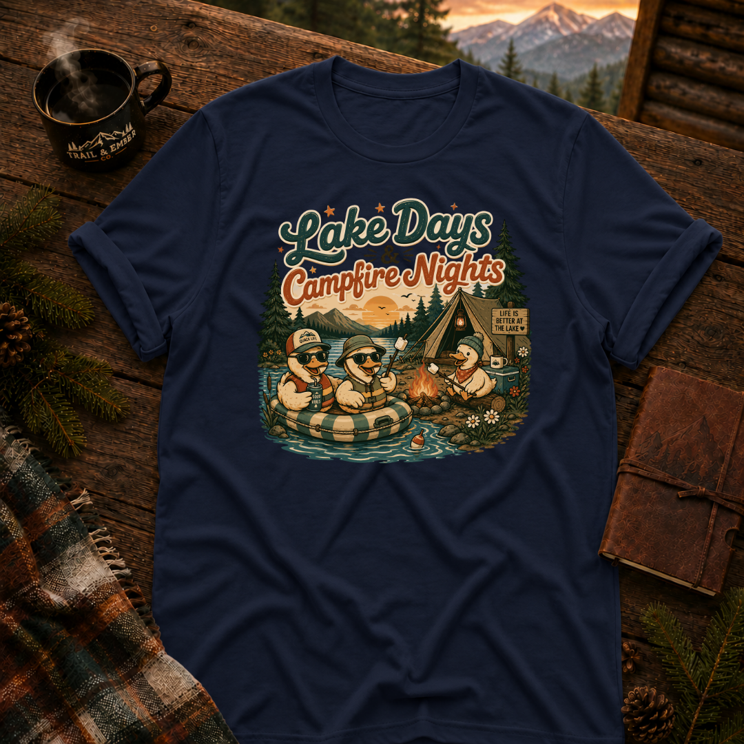 Lake Days, Campfire Nights T-Shirt