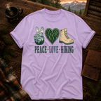 Peace Love Hiking - Comfort Colors T-Shirt
