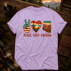 Peace Love Arizona RWB - Comfort Colors T-Shirt