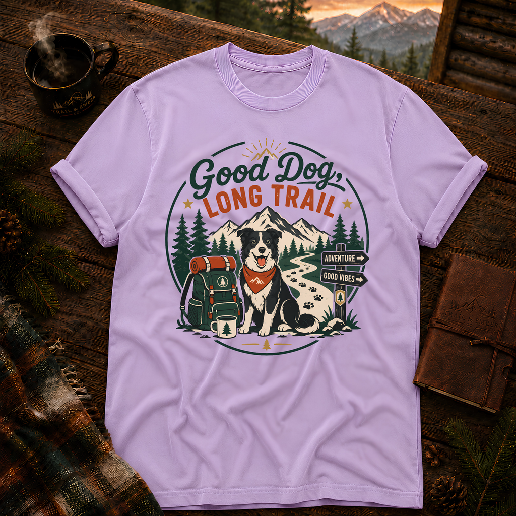 Good Dog Long Trail - Comfort Colors T-Shirt