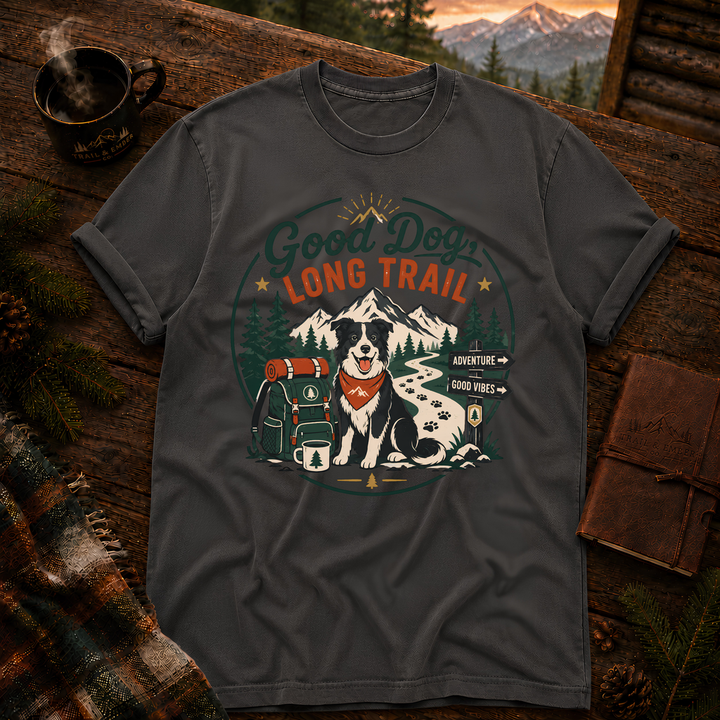 Good Dog Long Trail - Comfort Colors T-Shirt