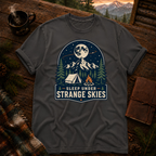 Pepper Comfort Colors 1717 t-shirt with Sleep Under Strange Skies design — Trail & Ember Co.