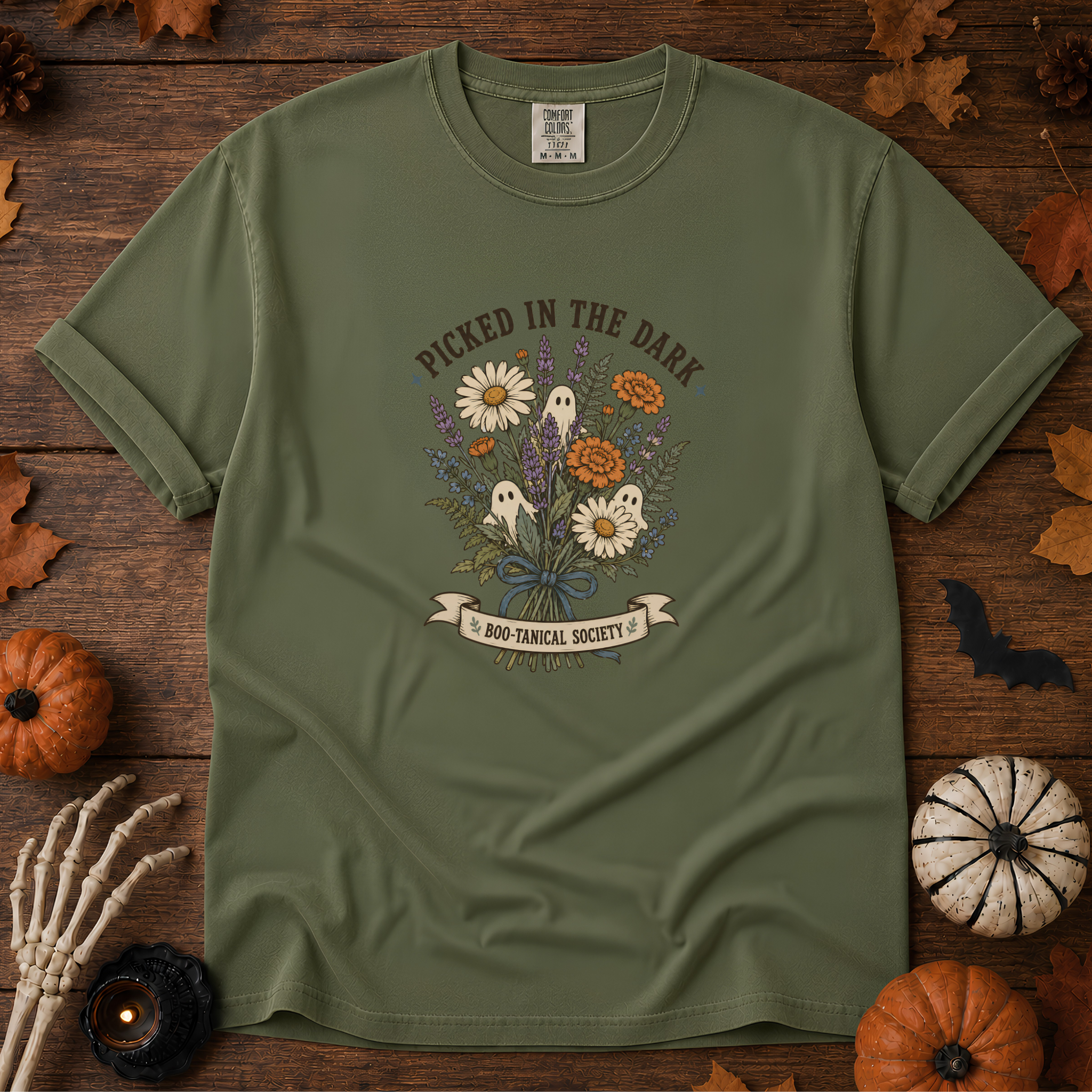 Boo-Tanical Society - Comfort Colors T-Shirt