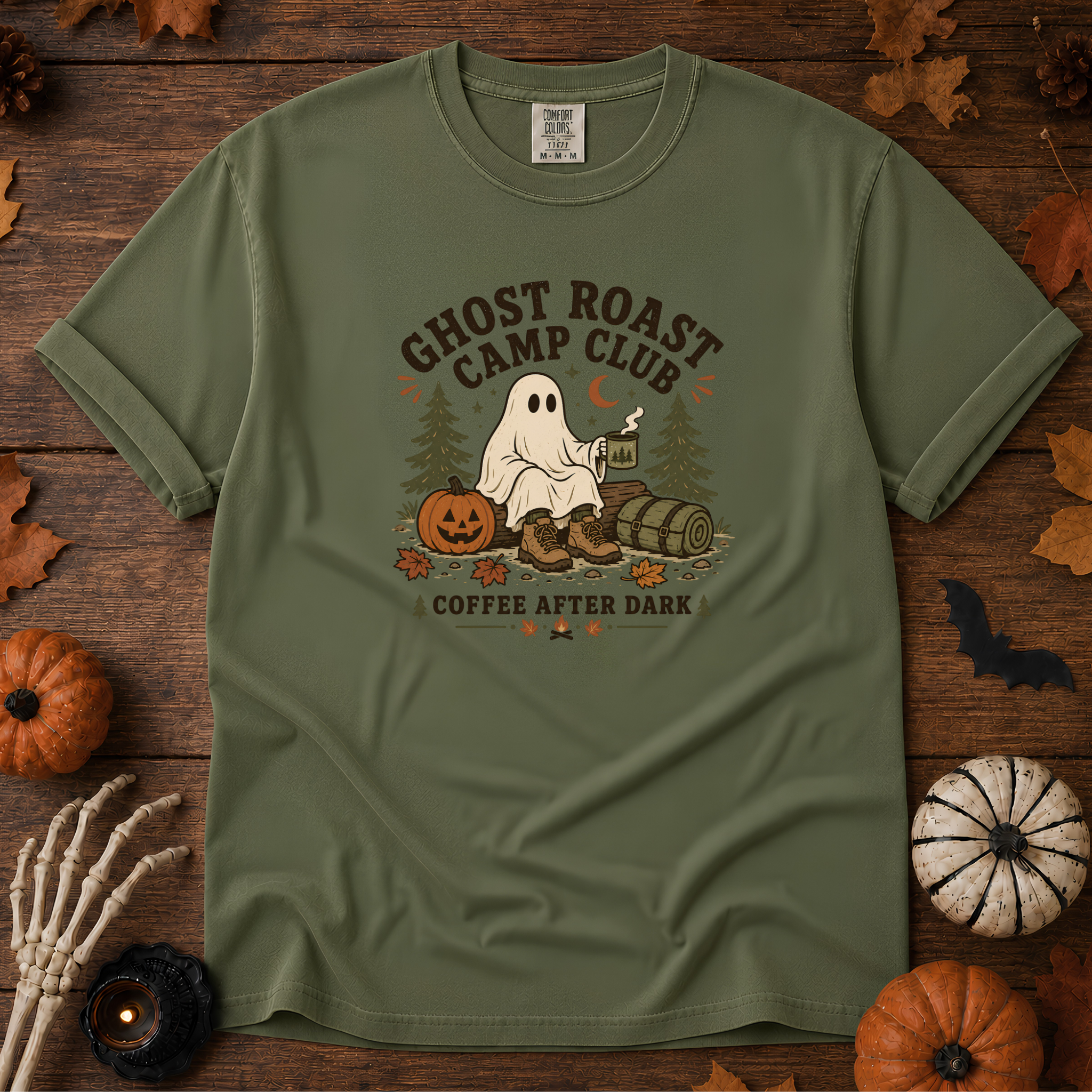 Coffee After Dark - Comfort Colors T-Shirt