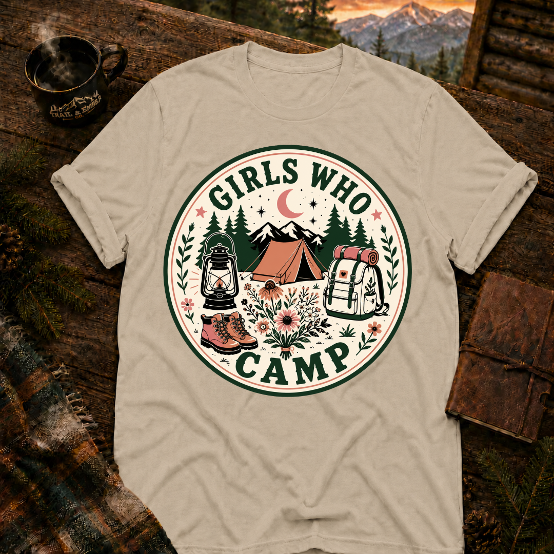 Girls Who Camp T-Shirt