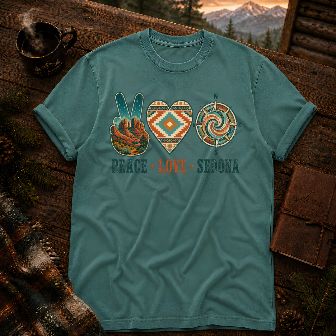 Peace Love Sedona - Comfort Colors T-Shirt