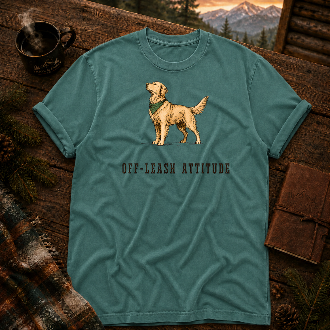 Off-Leash Attitude - Comfort Colors T-Shirt
