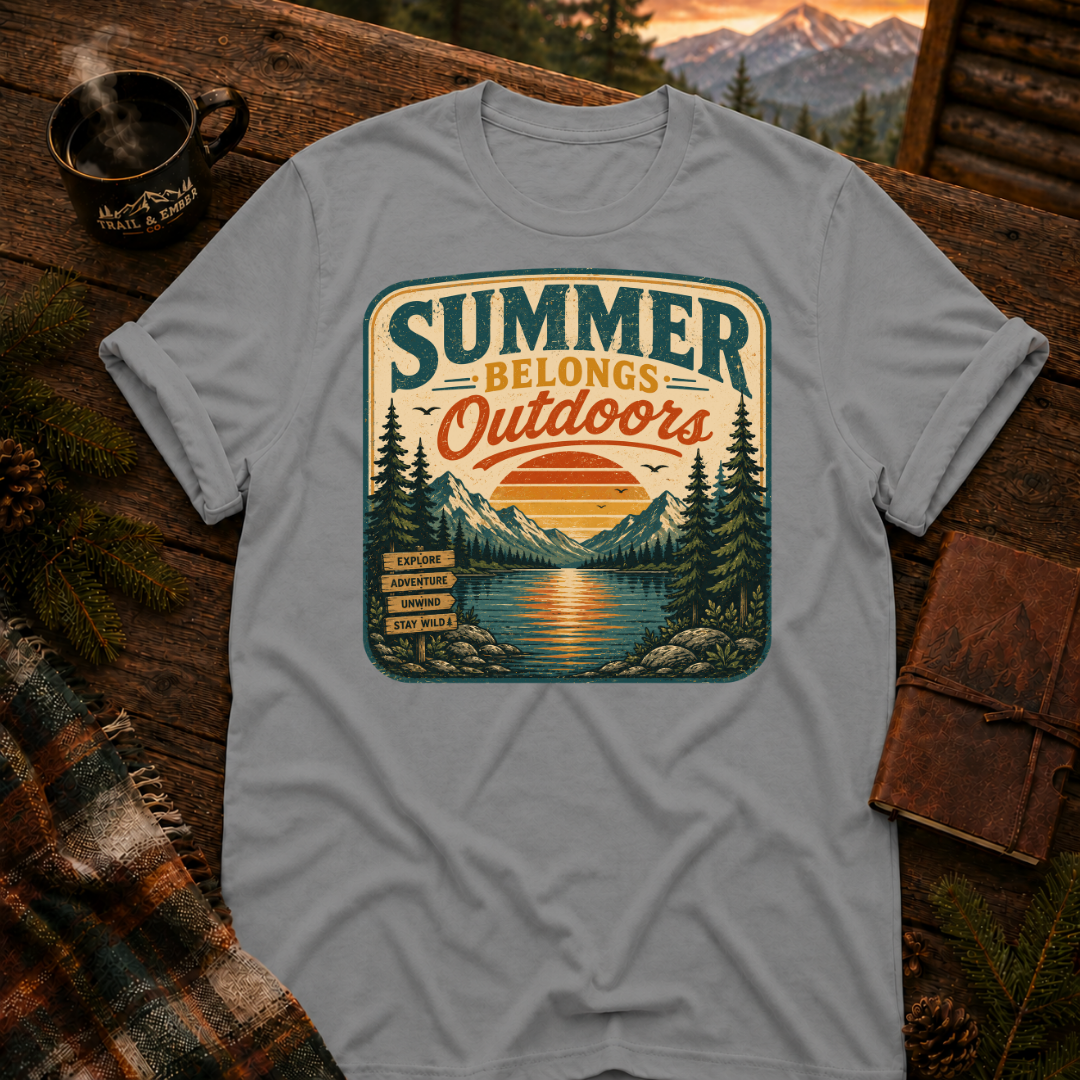 Summer Belongs Outdoors T-Shirt