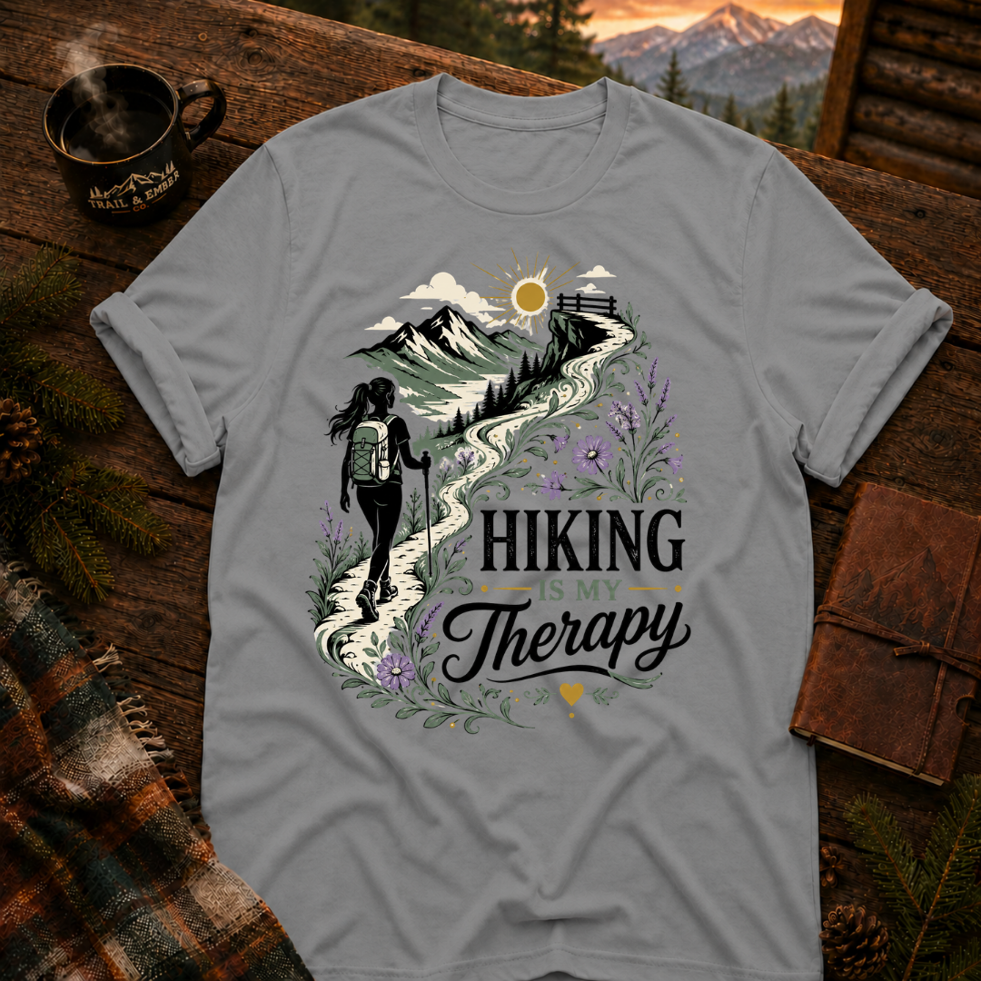 Hiking Is Therapy T-Shirt