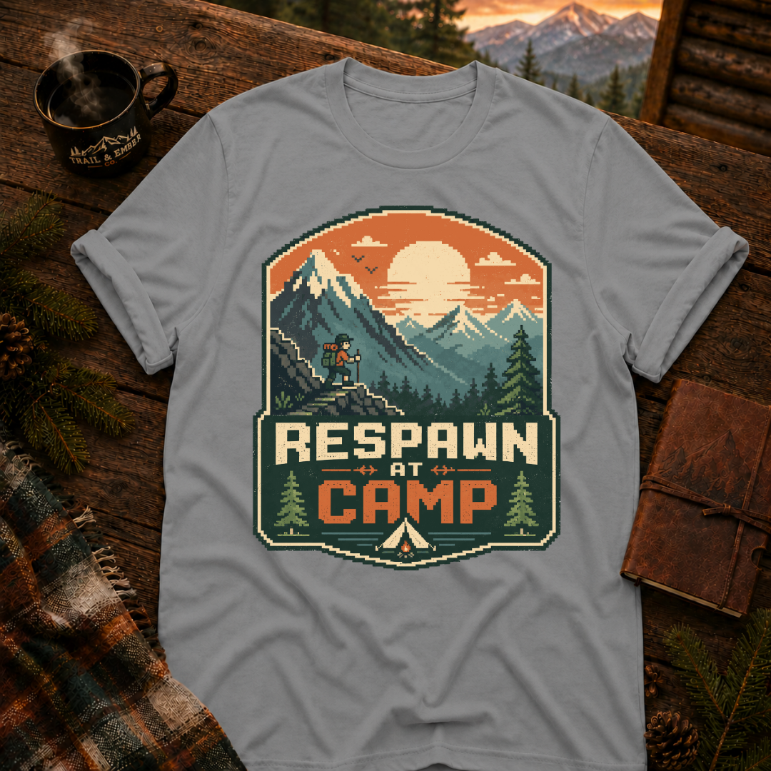 Respawn at Camp T-Shirt