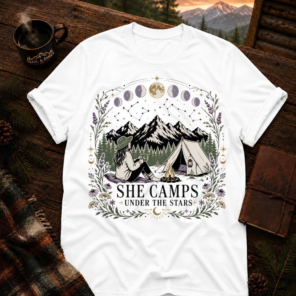 She Camps T-Shirt
