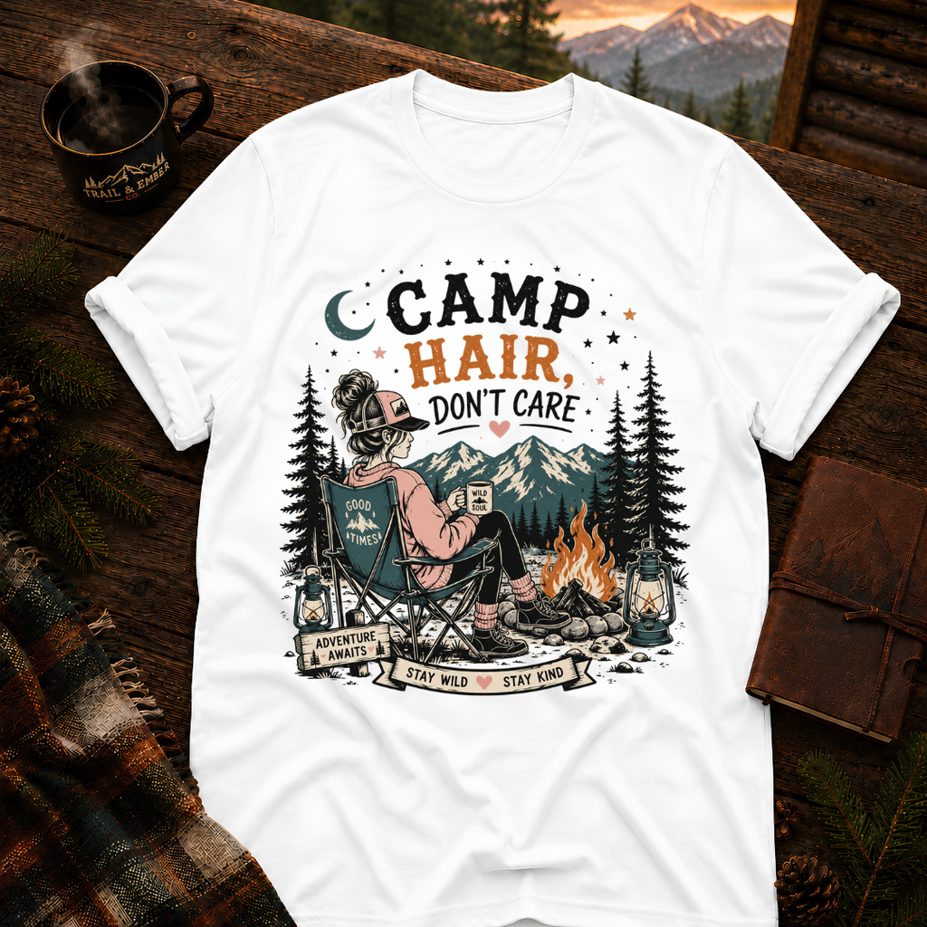 Camp Hair Don't Care T-Shirt