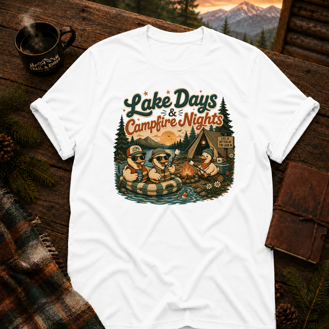 Lake Days, Campfire Nights T-Shirt