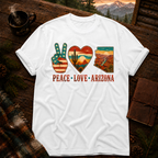 Peace Love Arizona RWB - Comfort Colors T-Shirt