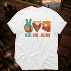 Peace Love Arizona - Comfort Colors T-Shirt