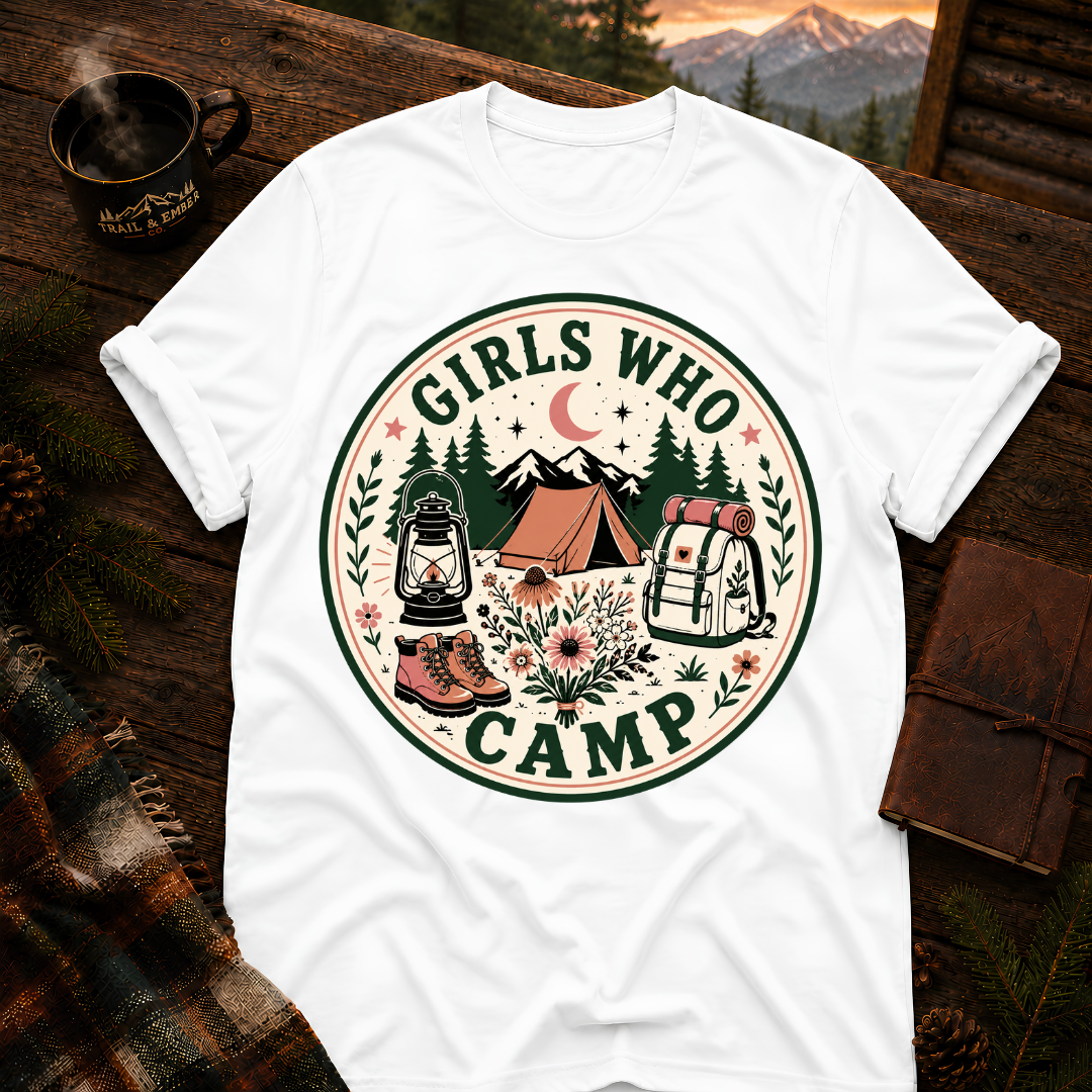 Girls Who Camp T-Shirt