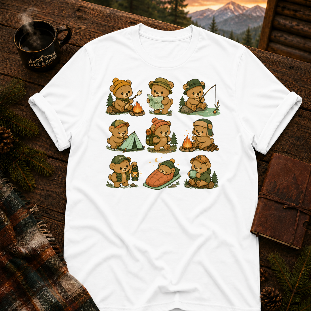 Camping Bears T-Shirt
