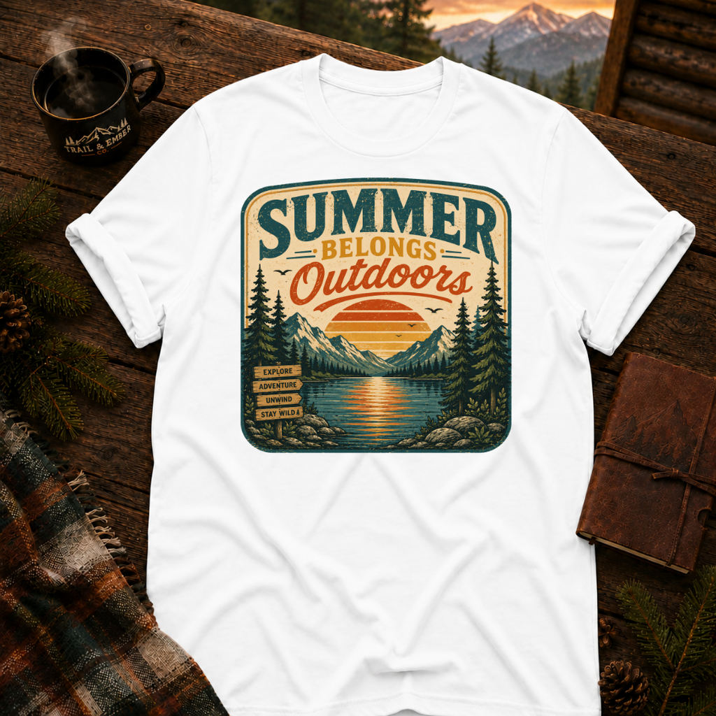 Summer Belongs Outdoors T-Shirt