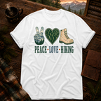Peace Love Hiking - Comfort Colors T-Shirt