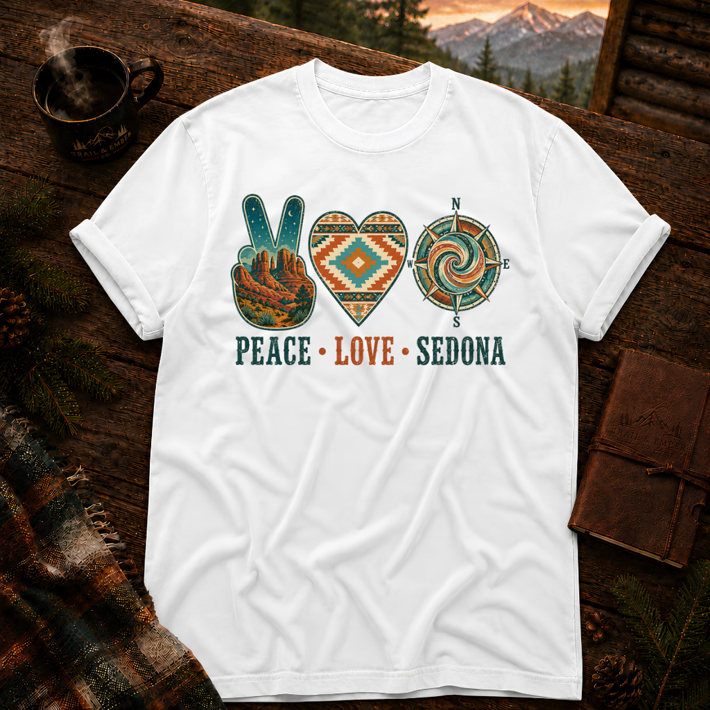 Peace Love Sedona - Comfort Colors T-Shirt