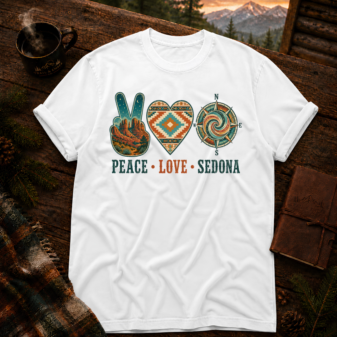 Peace Love Sedona - Comfort Colors T-Shirt