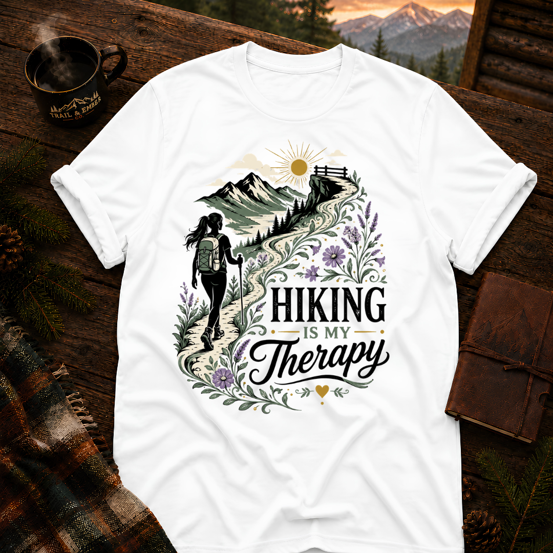 Hiking Is Therapy T-Shirt
