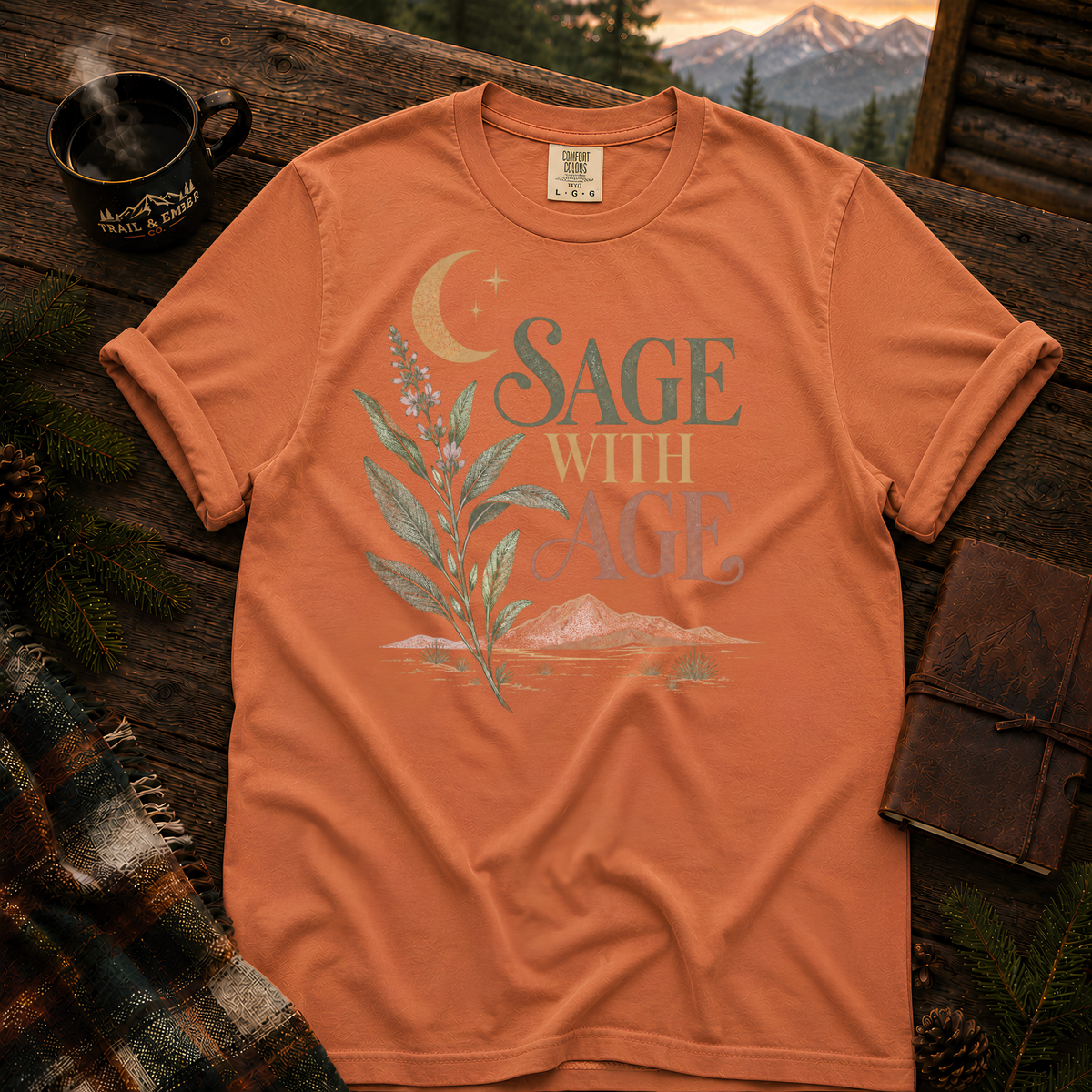 Sage With Age - Comfort Colors T-Shirt