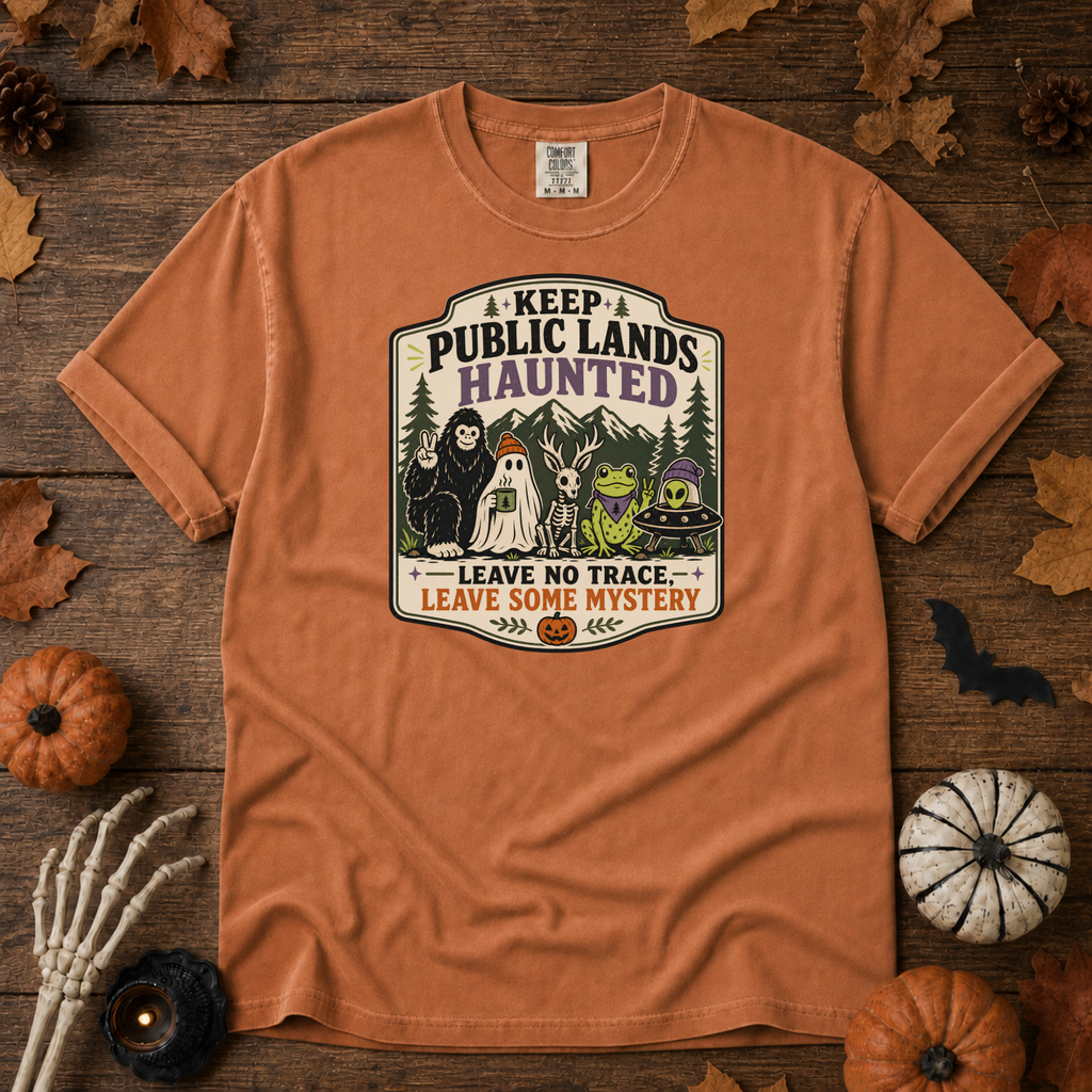 Haunted Public Lands - Comfort Colors T-Shirt