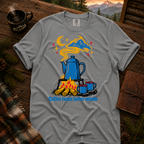 Neon Coffee Comfort Colors T-Shirt in Grey